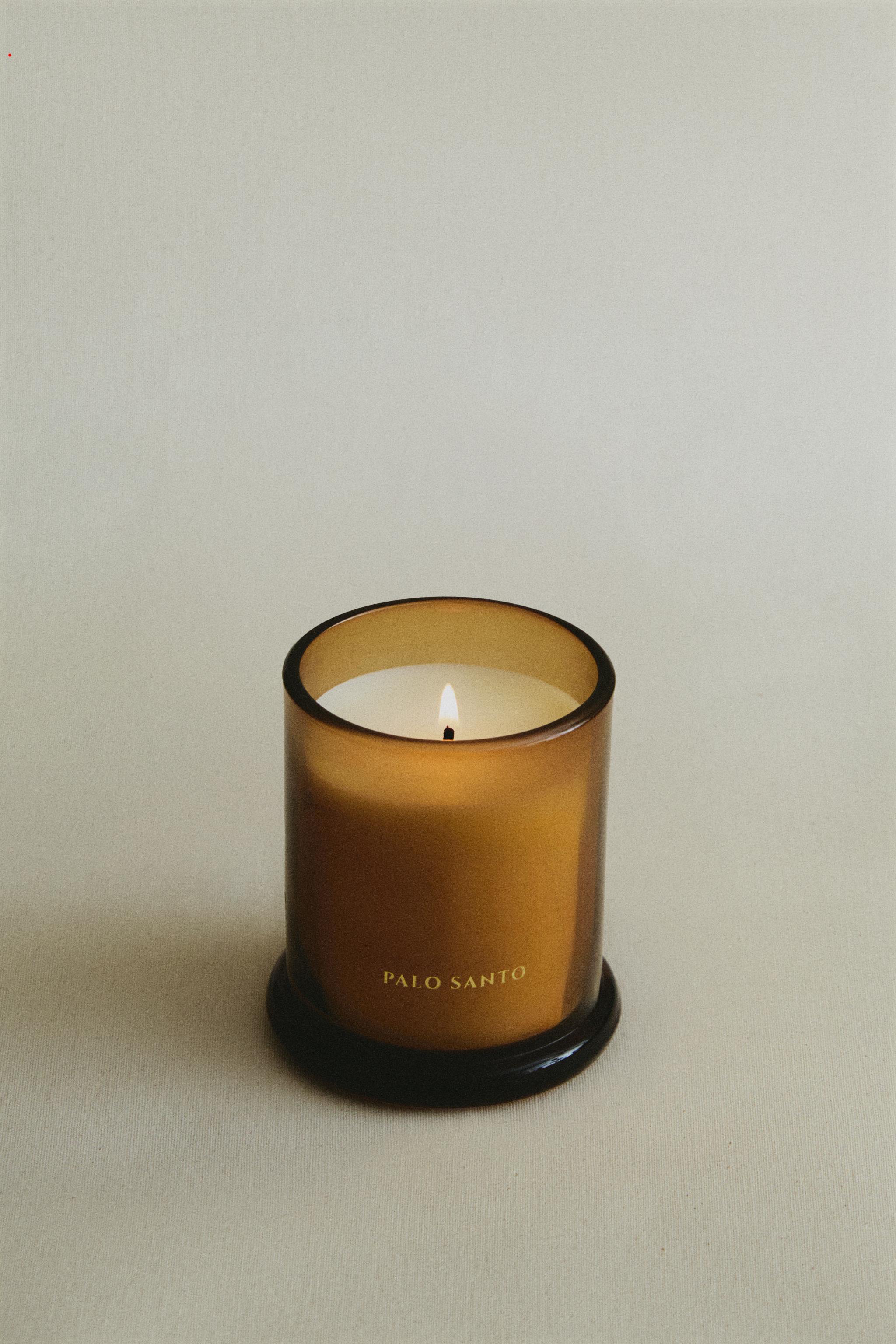 G) PALO SANTO SCENTED CANDLE